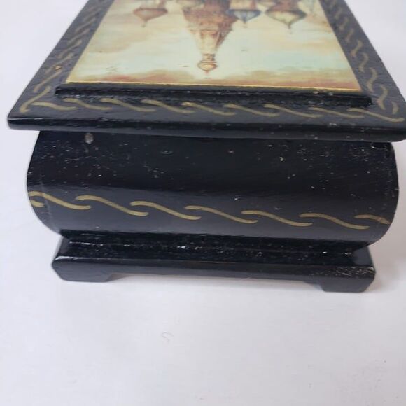 Vintage Russia St Basil Cathedral Mini Miniature Trinket Box Dresser Decor Small - Picture 6 of 12